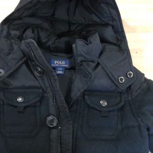 3T Polo Ralph Lauren black winter Down coat